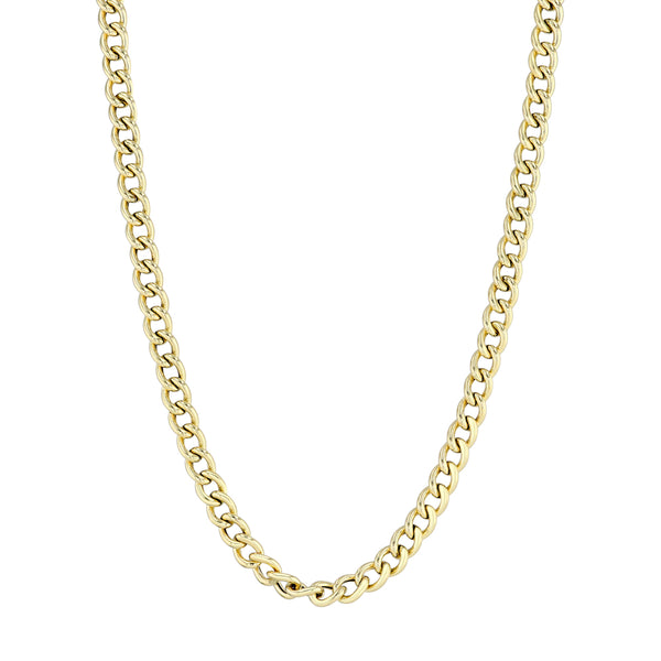 Gold Miami Chain Link Necklace